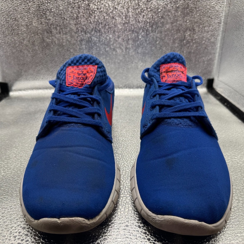 Size 8.5 Nike Stefan Janoski Max Game Royal Mens Comfort Sneakers 631303-461 - Picture 6 of 14